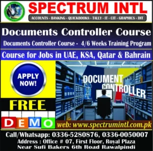 CIT Course, DIT Course in Rawalpindi Islamabad at Spectrum Institute of Technology 6th Road Rawalpindi, Office #7, 1st Floor Royal Plaza 6th Road Rawalpindi 03360050007, 03365280876